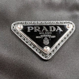 プラダ PRADA ナイロンショルダー ブラック　シルバー金具 ナイロン ユニセックス ショルダーバッグ