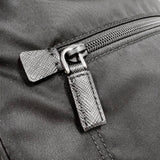 プラダ PRADA ナイロンショルダー ブラック　シルバー金具 ナイロン ユニセックス ショルダーバッグ