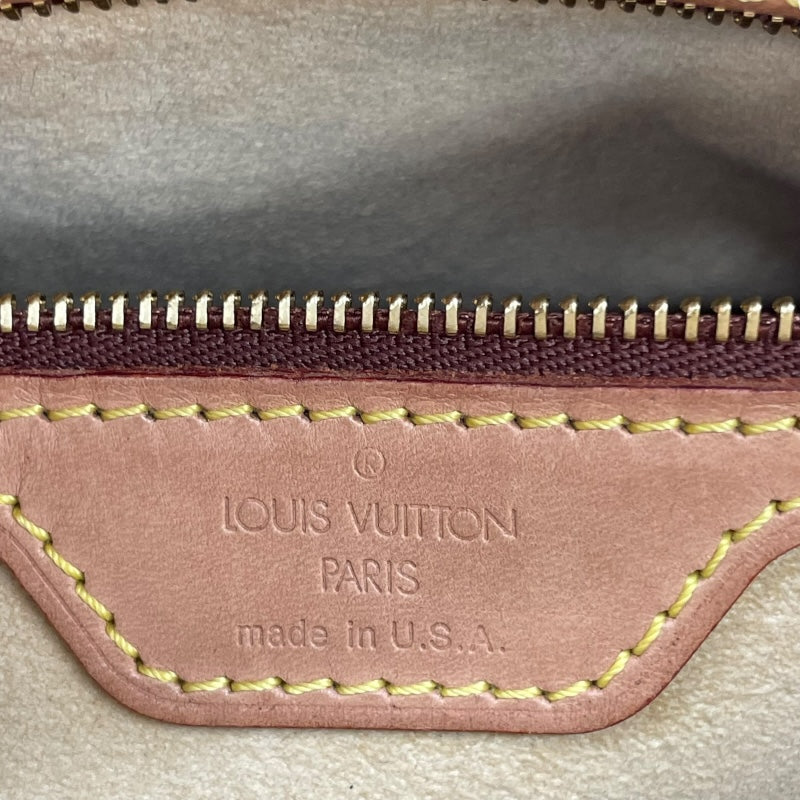 ルイ・ヴィトン LOUIS VUITTON ルーピングGM M51145 ブラウン モノグラム・キャンバス レディース ショルダーバッグ