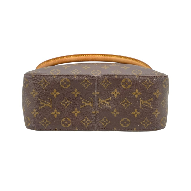 ルイ・ヴィトン LOUIS VUITTON ルーピングGM M51145 ブラウン モノグラム・キャンバス レディース ショルダーバッグ