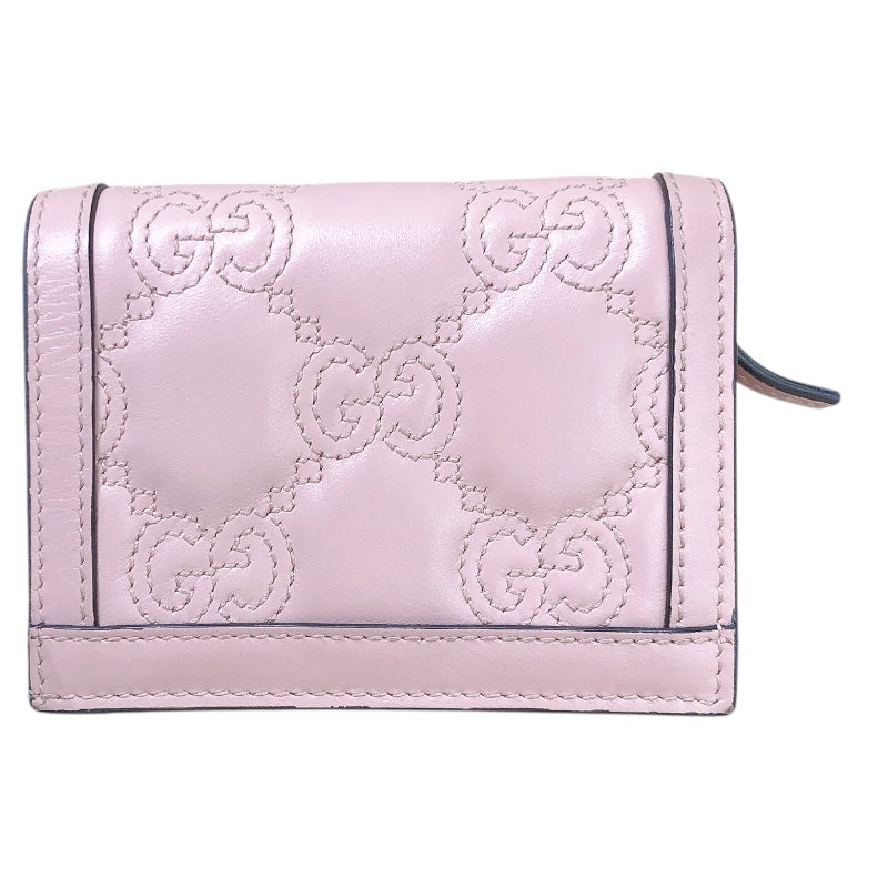 グッチ GUCCI コンパクトウォレット 723786 GGマトラッセ レディース 二つ折り財布