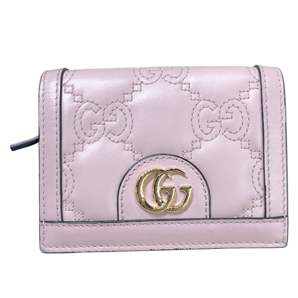 グッチ GUCCI コンパクトウォレット 723786 GGマトラッセ レディース 二つ折り財布