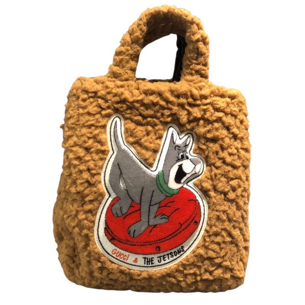 グッチ GUCCI ハンドバッグ ジェットソンコラボ 752175 ブラウン