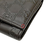 グッチ GUCCI グッチシマ 長財布 244946 ブラウン レザー レディース 長財布