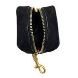 サンローラン SAINT LAURENT ジェイミーキューブポーチ 669964 ブラック スウェード・ラム レディース ポーチ