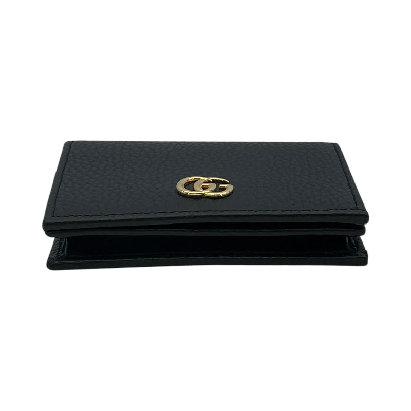 グッチ GUCCI GGマーモントウォレット 456126 ブラック レザー