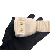 ミュウミュウ miu miu ミニポーチ付きブレスレット 5IB504 ホワイト レザー レディース ポーチ