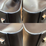 サルヴァトーレ・フェラガモ Salvatore Ferragamo スタジオボックス 211328 ブラック/シルバー金具 レザー レディース ハンドバッグ