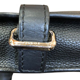 ロエベ LOEWE ミリタリーバムバッグ ブラック/シルバー金具 カーフ ユニセックス メッセンジャーバッグ
