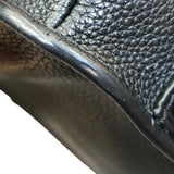 ロエベ LOEWE ミリタリーバムバッグ ブラック/シルバー金具 カーフ ユニセックス メッセンジャーバッグ