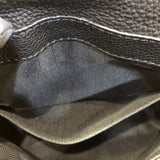 ロエベ LOEWE ミリタリーバムバッグ ブラック/シルバー金具 カーフ ユニセックス メッセンジャーバッグ