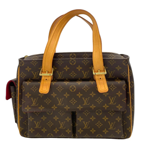 ルイ・ヴィトン LOUIS VUITTON ミュルティプリ・シテ M51162 ブラウン モノグラム・キャンバス レディース トートバッグ