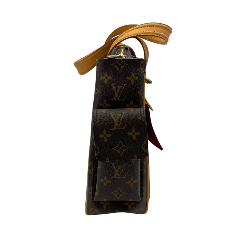 ルイ・ヴィトン LOUIS VUITTON ミュルティプリ・シテ M51162 ブラウン モノグラム・キャンバス レディース トートバッグ