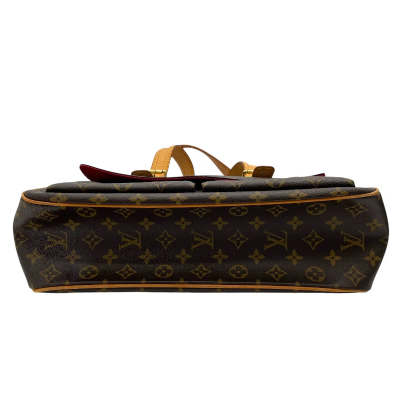 ルイ・ヴィトン LOUIS VUITTON ミュルティプリ・シテ M51162 ブラウン モノグラム・キャンバス レディース トートバッグ