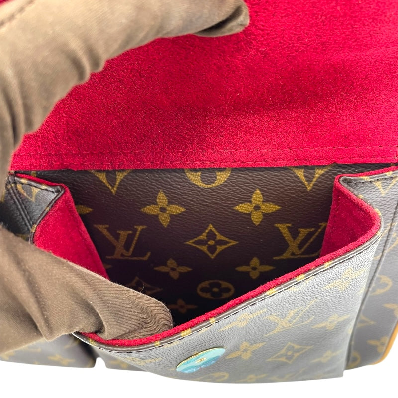 ルイ・ヴィトン LOUIS VUITTON ミュルティプリ・シテ M51162 ブラウン モノグラム・キャンバス レディース トートバッグ