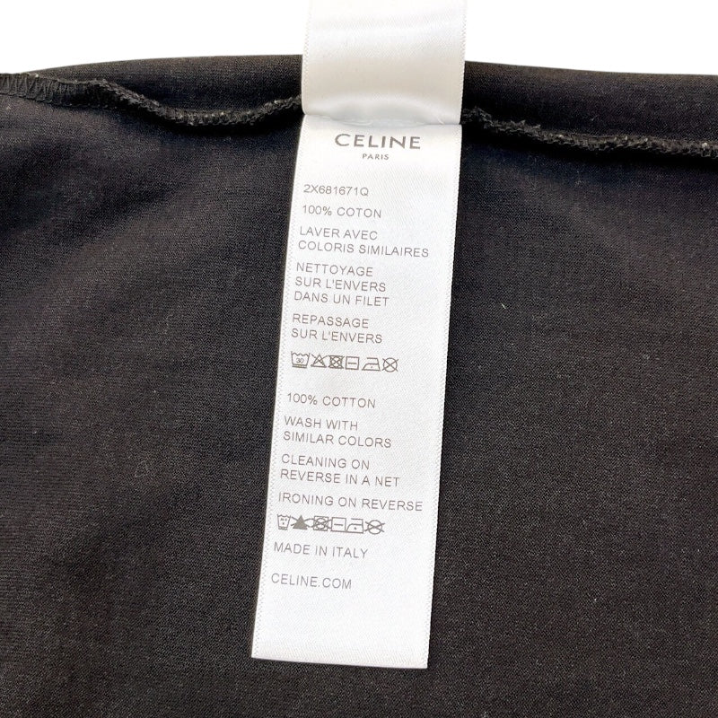 セリーヌ CELINE ロゴプリントルーズフィットTシャツ 2X681671Q コットン メンズ 半袖Ｔシャツ