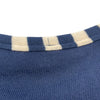 サンローラン SAINT LAURENT クロップドTシャツ 688039 ネイビー コットン レディース 半袖Ｔシャツ