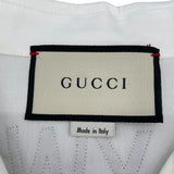 グッチ GUCCI オープンカラーシャツ 478812 ホワイト コットン メンズ 半袖シャツ