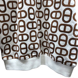 エルメス HERMES シェーヌダンクルモチーフ　スウェット　 4E4648DD ホワイト コットン 長袖Ｔシャツ