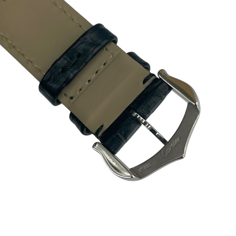 カルティエ Cartier サントスデュモン LM WSSA0046 ブラック SS