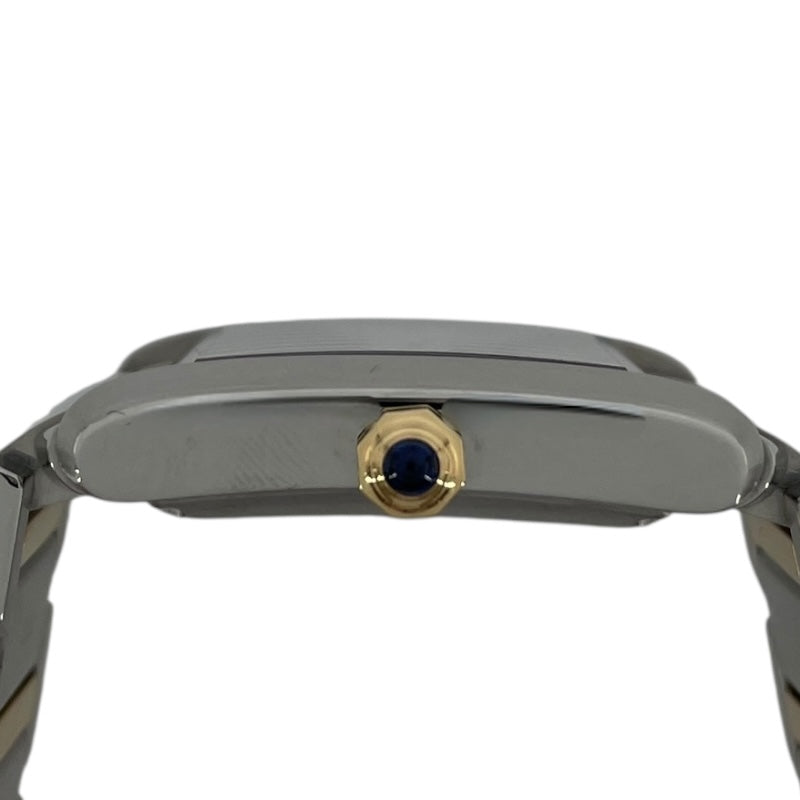 カルティエ Cartier タンクフランセーズLM W51005Q4 ホワイト K18YG/SS メンズ 腕時計