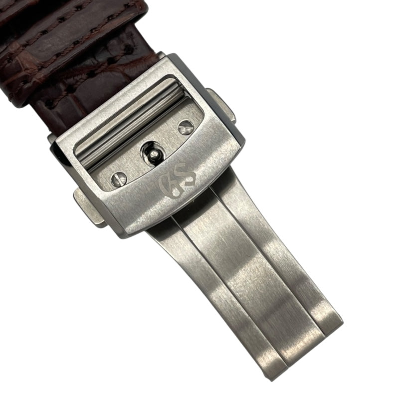 グランドセイコー Grand Seiko エレガンスコレクション キャリバー9R SBGY035 レッド SS 手巻き メンズ 腕時計