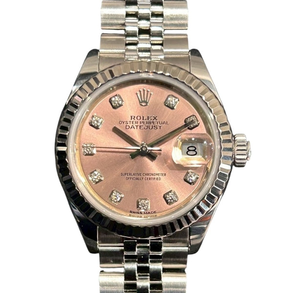 ロレックス ROLEX デイトジャスト28 279174G SS/WG 自動巻き レディース 腕時計