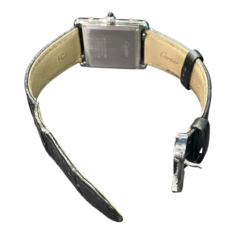 【新品同様】カルティエ タンクマストLM WSTA0072 SS クォーツ カルティエ Cartier タンクマスト ドゥ カルティエLM WSTA0072