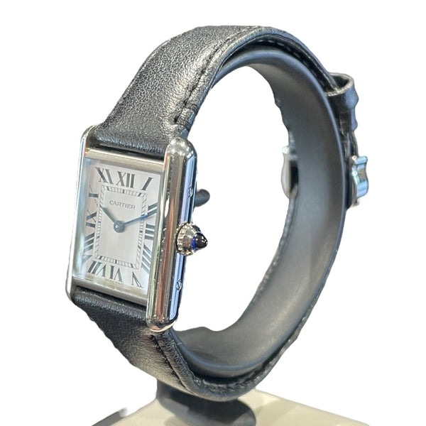 カルティエ Cartier タンクマスト WSTA0060 SS/革ベルト メンズ 腕時計