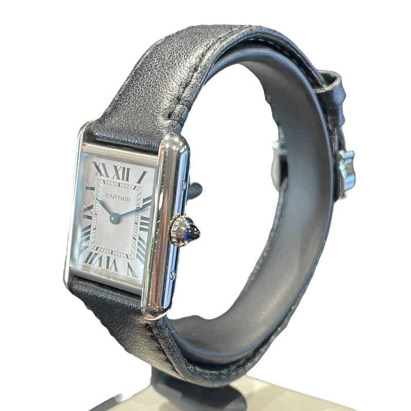 カルティエ Cartier タンクマスト WSTA0060 SS/革ベルト メンズ 腕時計