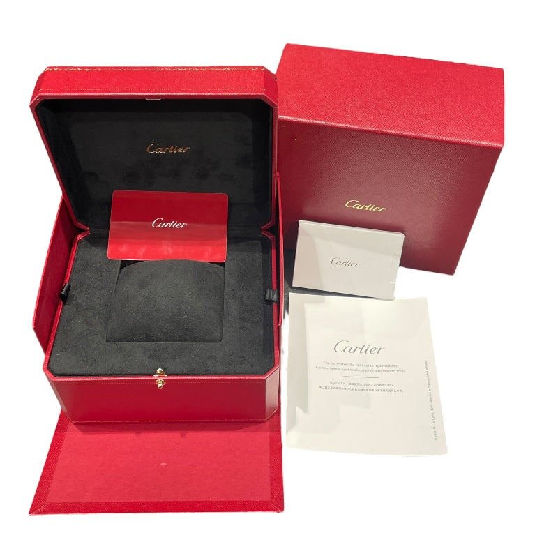 カルティエ Cartier タンクマスト WSTA0060 SS/革ベルト メンズ 腕時計