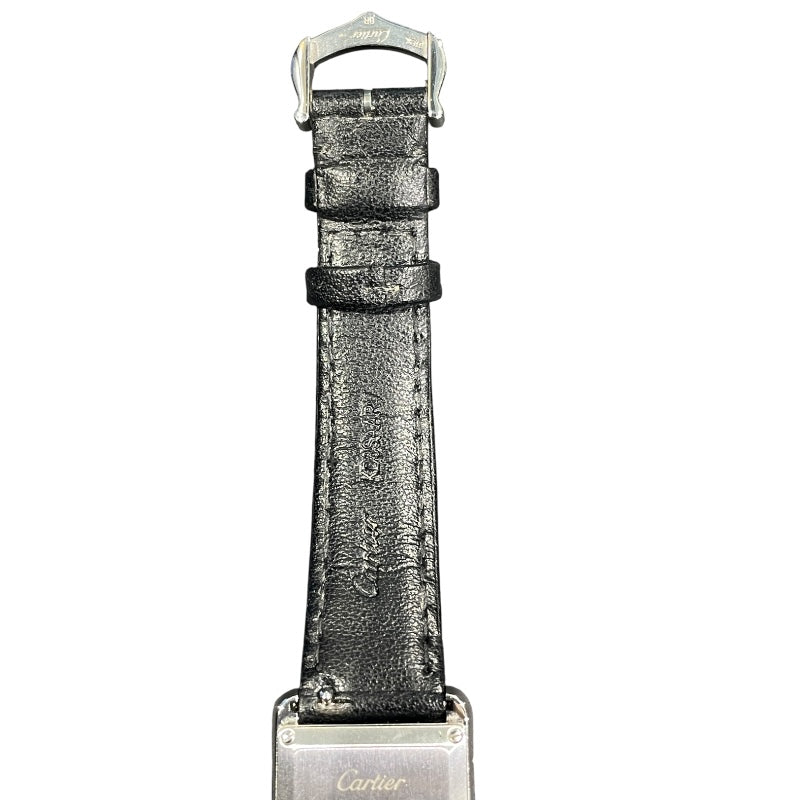 カルティエ Cartier タンクマスト WSTA0060 SS/革ベルト メンズ 腕時計