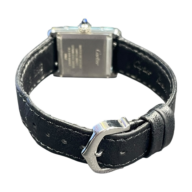 カルティエ Cartier タンクマスト WSTA0060 SS/革ベルト メンズ 腕時計