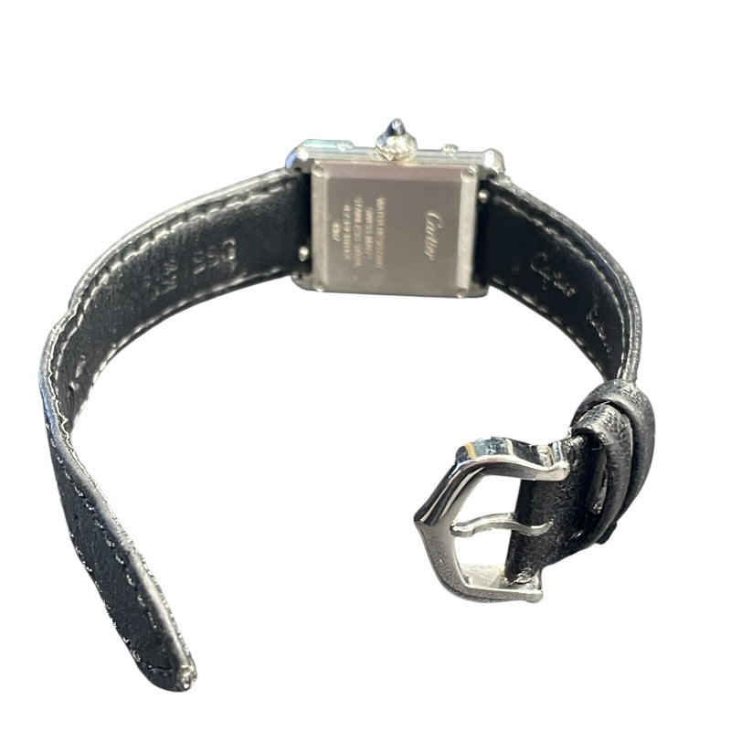 カルティエ Cartier タンクマスト WSTA0060 SS/革ベルト メンズ 腕時計