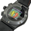 ウブロ HUBLOT クラシックフュージョン アエロフュージョン クロノグラフ 525.QX.1799.QR.BBE15 キースヘリング/ベストバディーズ カーボン 自動巻き メンズ 腕時計