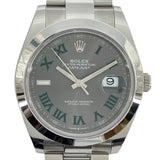 ロレックス ROLEX デイトジャスト41　スレート 126300 グレー SS メンズ 腕時計