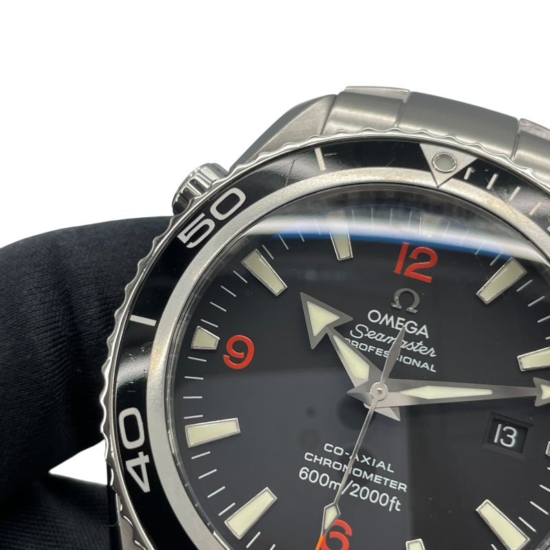 オメガ OMEGA シーマスタープラネットオーシャンビッグサイズ 2900.51.82 ブラック SS メンズ 腕時計