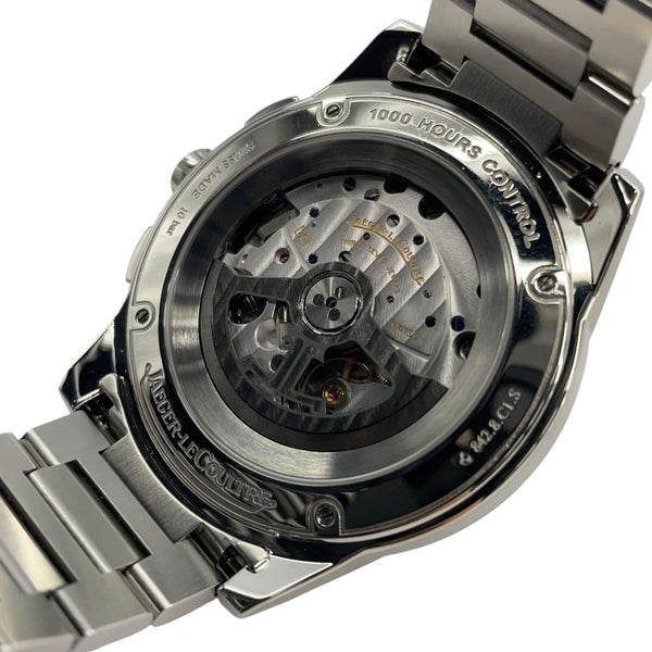 ジャガー・ルクルト JAEGER-LE COULTRE ポラリス・クロノグラフ 842.8.C1.S(Q9028170) ブラック SS メンズ 腕時計