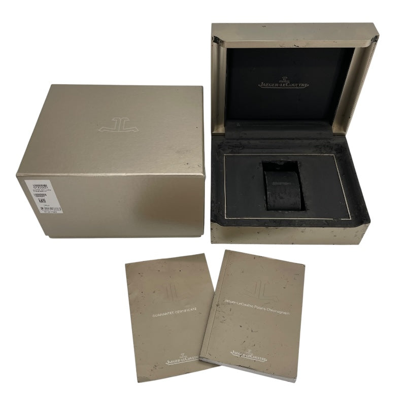 ジャガー・ルクルト JAEGER-LE COULTRE ポラリス・クロノグラフ 842.8.C1.S(Q9028170) ブラック SS メンズ 腕時計