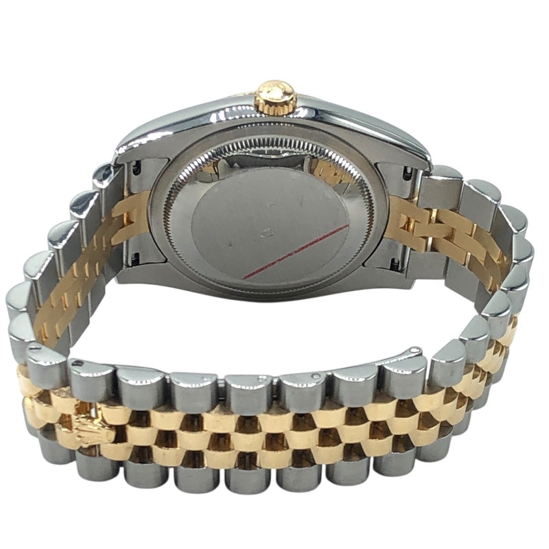 ロレックス ROLEX デイトジャスト36 ホリコン 116233G ステンレススチール/イエローゴールド メンズ 腕時計