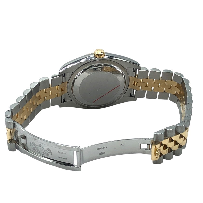 ロレックス ROLEX デイトジャスト36 ホリコン 116233G ステンレススチール/イエローゴールド メンズ 腕時計