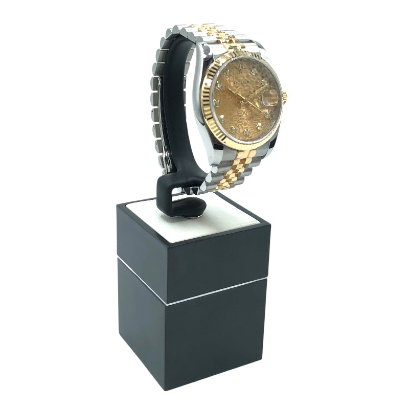 ロレックス ROLEX デイトジャスト36 ホリコン 116233G ステンレススチール/イエローゴールド メンズ 腕時計