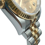 ロレックス ROLEX デイトジャスト36 ホリコン 116233G ステンレススチール/イエローゴールド メンズ 腕時計