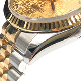 ロレックス ROLEX デイトジャスト36 ホリコン 116233G ステンレススチール/イエローゴールド メンズ 腕時計
