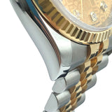 ロレックス ROLEX デイトジャスト36 ホリコン 116233G ステンレススチール/イエローゴールド メンズ 腕時計