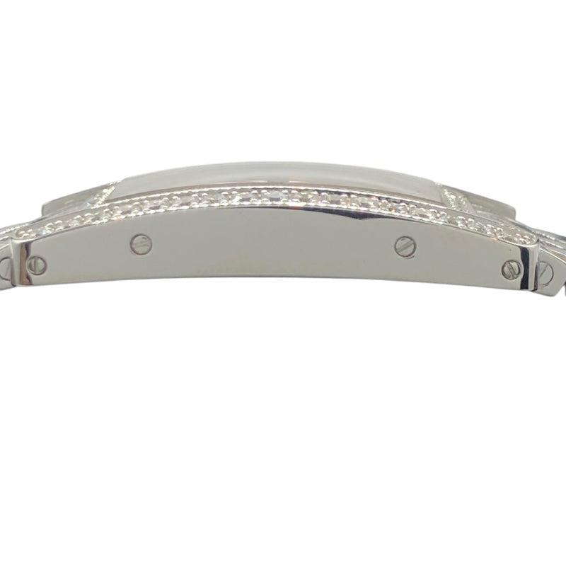 カルティエ Cartier タンクアメリカン SM WB710009 シルバー K18ホワイトゴールド レディース 腕時計