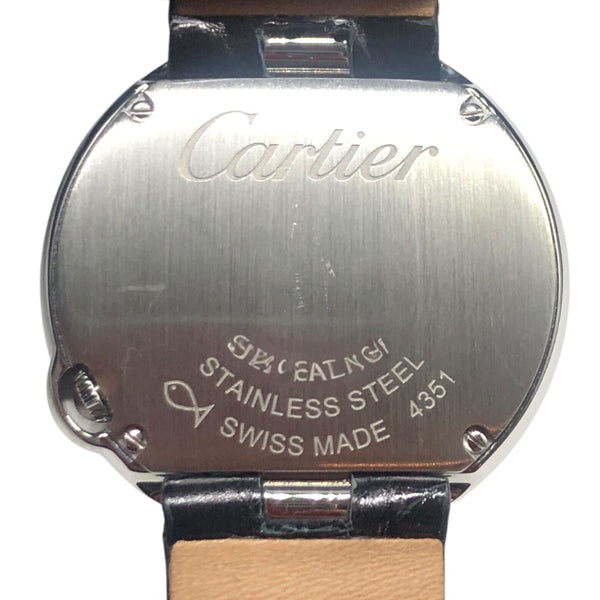 カルティエ Cartier バロンブランドゥカルティエ 30mm W4BL0003 シルバー SS クオーツ レディース 腕時計