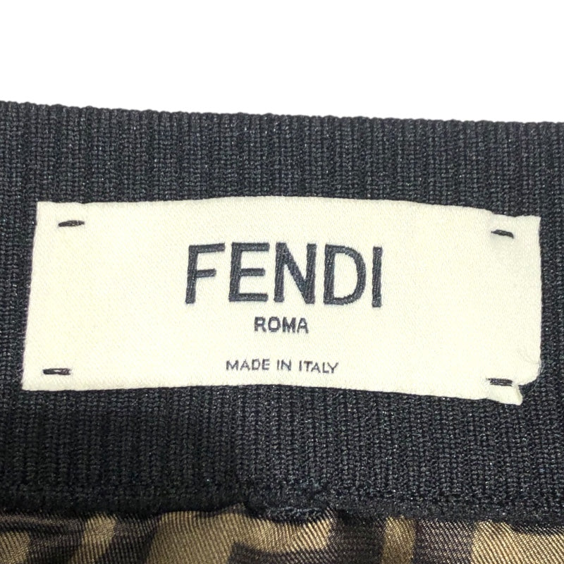 24SS【FENDI】スカート ブラウンペカンシルク ペンシル ドレープ スカート シルク ブラウン | Fendi