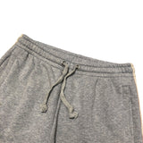 グッチ GUCCI ロゴライン スウェットパンツ 497252 グレー コットン メンズ パンツ