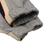 グッチ GUCCI ロゴライン スウェットパンツ 497252 グレー コットン メンズ パンツ